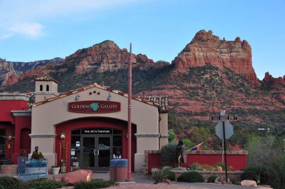 A cidade de Sedona, no Arizona, Estados Unidos, está no meio de uma incrível paisagem